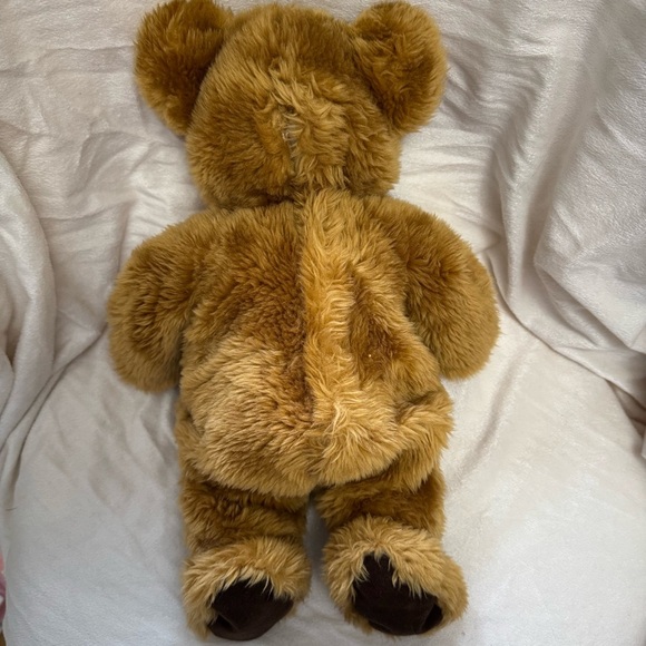 Vintage 90’s Anne Geddes Baby Bear with Yellow Bow - Picture 4 of 5